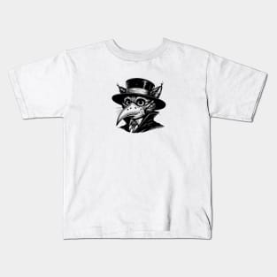 Cat Plague doctor Kids T-Shirt